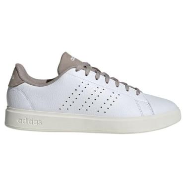 Imagem de adidas Tênis masculino Advantage 2.0, Branco nuvem, cinza vapor, off-white, 44