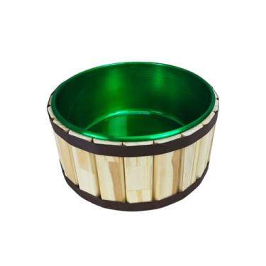 Imagem de Tina Escalda Pés em Pinus Natural - bacia em pintura premium Verde