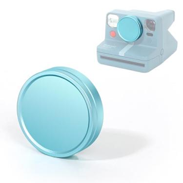 Imagem de CAIYOULE Tampa de lente para câmera instantânea Polaroid Now 3ª geração tipo I, capa de lente de liga de alumínio para agora+ câmera de filme instantâneo de 2ª/3ª geração, à prova de poeira e