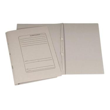 Imagem de Kit 100 Pastas Classificador Cartão Com Grampo E Impressão - Polycart,