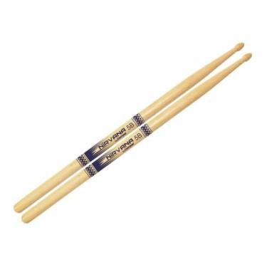 Imagem de Baqueta Liverpool Nirvana Ecobio 5b Madeira NI5BM