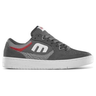 Imagem de Etnies Tênis de skate masculino Loot, Cinza/cinza claro/vermelho, 42