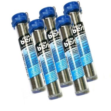 Imagem de 5 Tubos de Solda best  60x40 25g 183-M 10