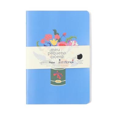 Imagem de CADERNETA MEU PEQUENO CICEROS DOCE FLORADA PAUTADO 14X21 LATA