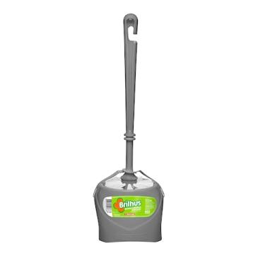 Imagem de Brilhus - Escova Sanitária com Suporte Plástico, Cor Cinza, Bettanin