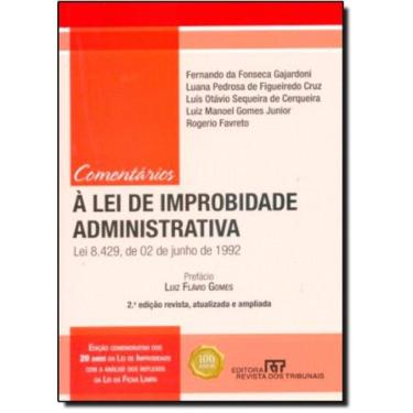 Imagem de Comentários À Lei De Improbidade Administrativa