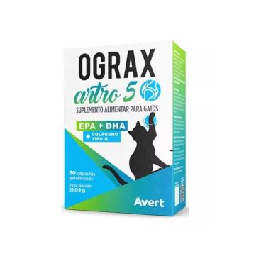 Imagem de Ograx Artro 5 Gatos - Nutrientes Essenciais até 5kg