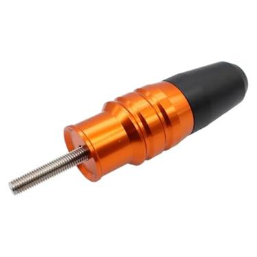 Imagem de Almofada deslizante de colisão para quadro de motocicleta compatível com Z800 Z750 Z900 Z1000 Z300 Z250 Ninja 250 300 Z1000 Z1000SX ER6 ER6F (laranja)