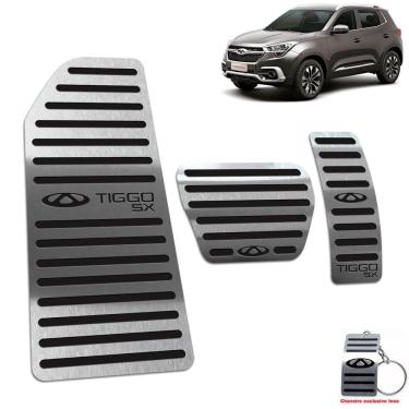 Imagem de Descanso De Pé + Pedaleira Chery Tiggo 5X 2019 2020 Preto