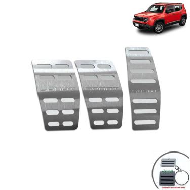 Imagem de Pedaleira Manual Jeep Renegade Sport Prata