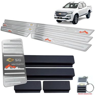 Imagem de Descanso De Pé + Soleira Prata S10 High Country 2016 A 2021