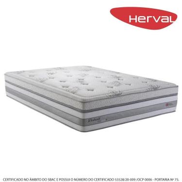 Imagem de Colchão King Herval Molas Maxspring Detroit, 39x193x203 cm