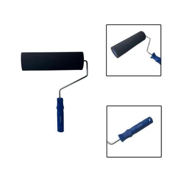 Imagem de Rolo Espuma Suporte Garfo Pintura Pintar 23Cm