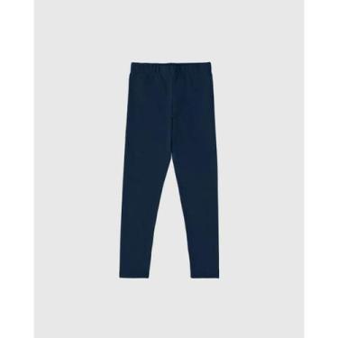 Imagem de Calça Legging Infantil Malwee Kids Ref. 21352, Azul escuro, 4