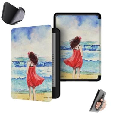 Imagem de GUKSRASO Capa para 6" Kindle 11ª Geração (2024/2022, Modelo: C2V2L3/RS23CV) - com Material TPU e Alça de Mão