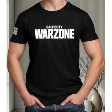 Imagem de Camiseta Camisa de Algodão Adulto Masculina Feminina Gamer Jogo Call o