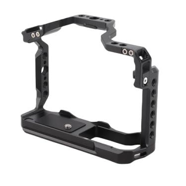 Imagem de ZJchao Gaiola para Câmera, Gaiola para Câmera Com Furo Rosqueado de 1/4 Polegadas 3/8 Polegadas Grande para Arca 38MM Slot Deslizante de Oxidação Anódica Junta Deslizante Equipamento de de Vídeo de