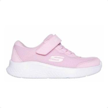 Imagem de Tênis Running Infantil Skechers Microspec Rosa, Pklv, 29