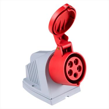 Imagem de Tomada de Sobrepor Industrial 3P+N+T 16 A 380-415 Vca 6 H Tramontina