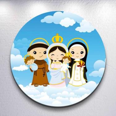 Imagem de Capas p/ Painel Nossa Senhora Religiosa Deus Redondo Grande ou Mini Es