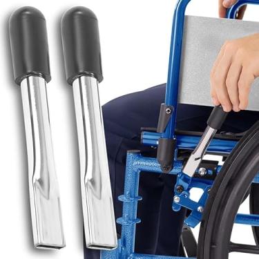 Imagem de Vive Extensores de freio para cadeira de rodas - Extensões de manípulo de freio duráveis para cadeiras de rodas médicas, cadeiras de transporte - para adultos e idosos com mobilidade limitada, mãos