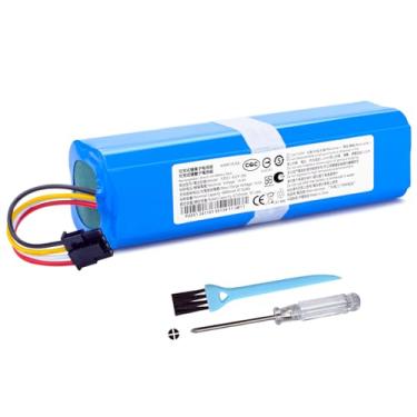 Imagem de Bateria de substituição de 6800 mAh para Roborock S7 S7+, S7Max Ultra, S7MaxV, S7MaxV Plus, S4 S5 S6 S8 Q5 Q5+ Q7+, Q7 Max, Q7 Max+, S70 Xiaowa E4 E5 E20 E25 E35, para Roborock C100. T60 Aspiradores