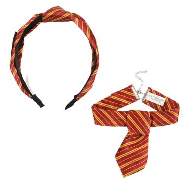 Imagem de Bioworld Conjunto de 2 peças para cosplay com brasão da Grifinória Harry Potter