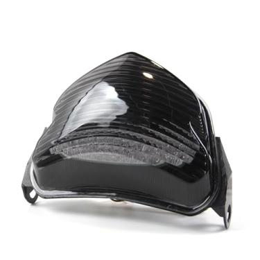Imagem de Lanterna traseira de LED fumê Arashi para Suzuki GSXR 600 750 2004-2005, luz traseira de freio de seta, acessórios de substituição integrados para motocicleta