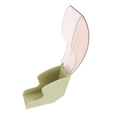 Imagem de Phefop Recipiente Conveniente para de Filtro de café, Caixa de Armazenamento à Prova de Poeira Acrílica Com Design Compacto para Casa e Cafeterias (Verde)