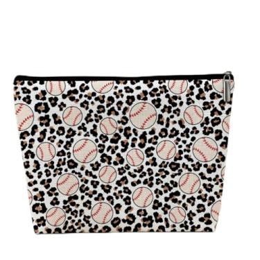 Imagem de Presentes de tênis, acessórios de tênis, bolsa de maquiagem, presentes para amantes de esportes para mulheres, irmãs amigas, bolsa cosmética, LCS multicolorido 2572, 9.8 × 7 × 2 inches, Tendência