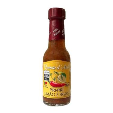 Imagem de Molho de pimenta piri piri limão e ervas finas 95ml - QUINTA D'AVÓ