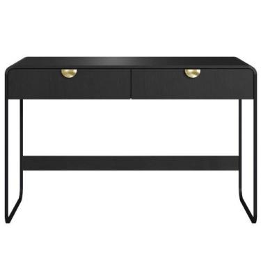 Imagem de Escrivaninha Organico 2 Gavetas 125 Cm 28067 Artesano Nero Preto - ART