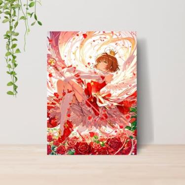 Imagem de Genérico, Quadro Sakura CardCaptor Anime A4 | Placa MDF 02