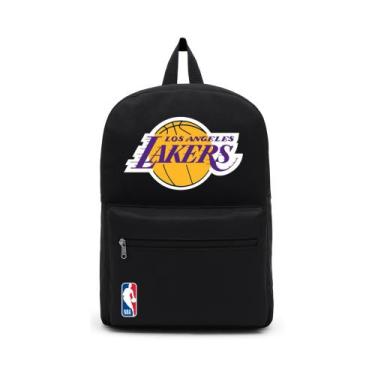 Imagem de Mochila Bolsa Unissex Escolar Resistente Alça Reforçada Moderna Faculd