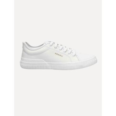 Imagem de Tênis Aramis Masculino Couro Recortes Deep Leather Off-White-Masculino