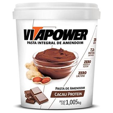 Imagem de Vita Power Pasta De Amendoim Sabores Naturais (1 005Kg) - Sabor Cacau