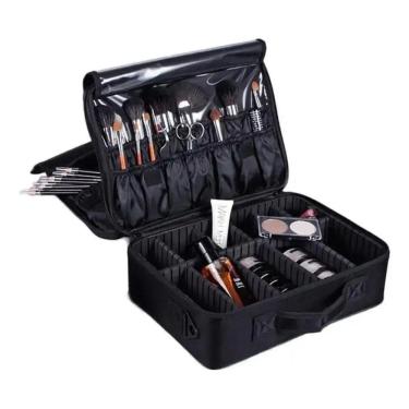 Imagem de 2X Maleta Organizadora Maquiagem Mochila Make C