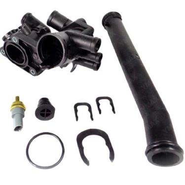 Imagem de Kit valvula termostatica fox, polo 02/, gol g5/g6, voyage, golf comple