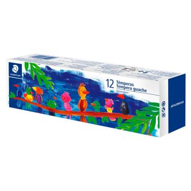 Imagem de Tinta Tempera Guache 20ml com 12 Cores Staedtler