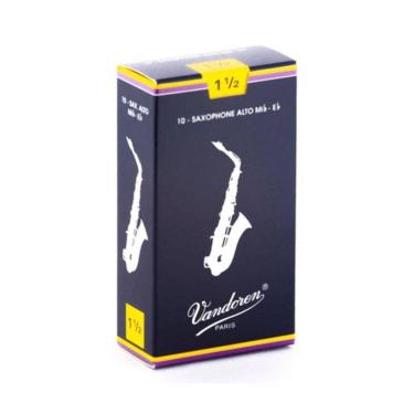 Imagem de Palhetas Vandoren Sax Alto Nº 1,5 Caixa Com 10 Unidades