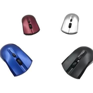 Imagem de Mouse Sem Fio Óptico Atecao – Confortável, Ergonômico, Alta Precisão, Wireless USB – Cores Sortidas (Envio Aleatório)