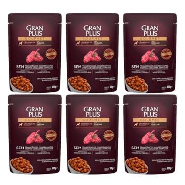 Imagem de Granplus Sachê Cães Adultos Ovelha 100g 6 Unid Ração Umida