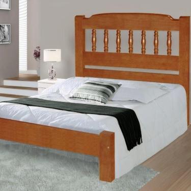 Imagem de Cama Queen Size Viena Angelim Pedra/tauari Mel
