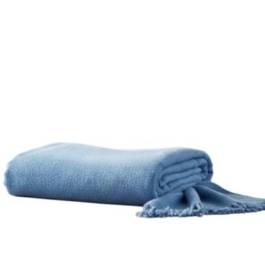 Imagem de Capa para Sofá, Manta para Sofá 3,00 X 1,80/2,40 X 1,80/2,10 X 1,20 Grande Grossa Decoração Sala Protetora Decorativa(POP-2,10x1,20 AZUL BEBÊ)