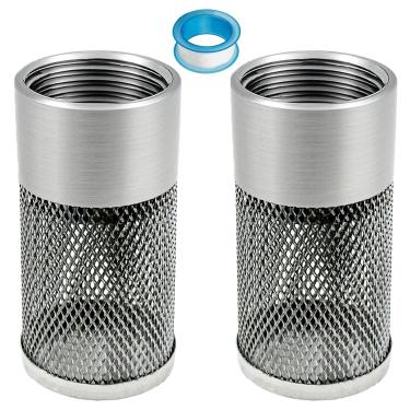 Imagem de Coador de mangueira de jardim de 25 mm, filtro de malha de filtro de entrada de mangueira, compatível com bomba Livewell, para irrigação de jardim pulverizador de alta pressão linha de sucção de