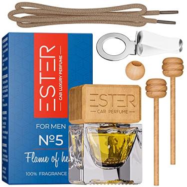 Imagem de Ester aromatizador de ar para carros e perfumes de luxo para ventilação/pendurar, perfume de longa duração – Eliminador de odores para carros