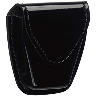 Imagem de Safariland Duty Gear Bolsa para algemas ASP Cuff oculto com aba de pressão (preto de alto brilho)