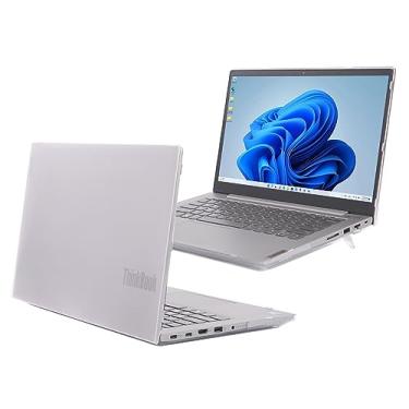 Imagem de mCover Capa compatível apenas com notebooks Lenovo ThinkBook 14 G2 / G3 / G4 / G5 de 14 polegadas 2021 ~ 2023 (não funciona com outros modelos Lenovo) - transparente