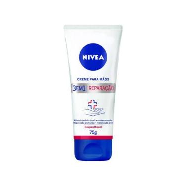 Imagem de Creme Hidratante Nívea 3 em 1 Reparação Para Mãos 75g - Nivea