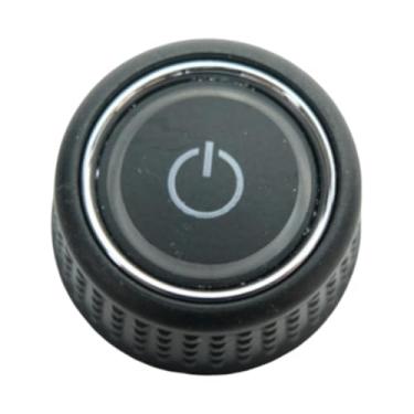 Imagem de Ysyqkn Botão de Interruptor de Rádio Automotivo Preto 6C0919603 Acessório Compatível com Peças de Reposição Profissionais E Resistentes, Lado Esquerdo